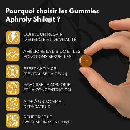Shilajit pur de l’Himalaya – Aphroly®