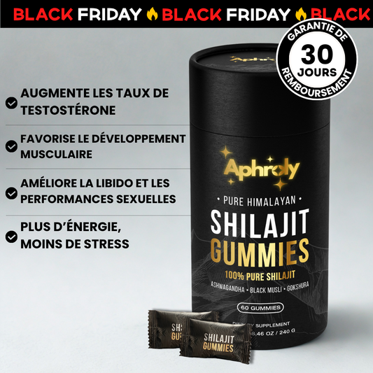 Shilajit pur de l’Himalaya – Aphroly®